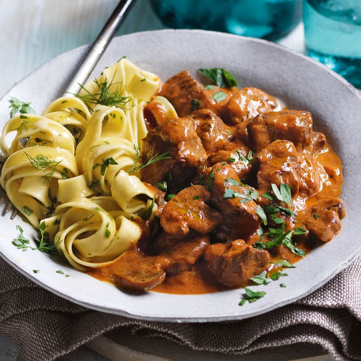 Slow-Cooker Beef Stroganoff Recipe