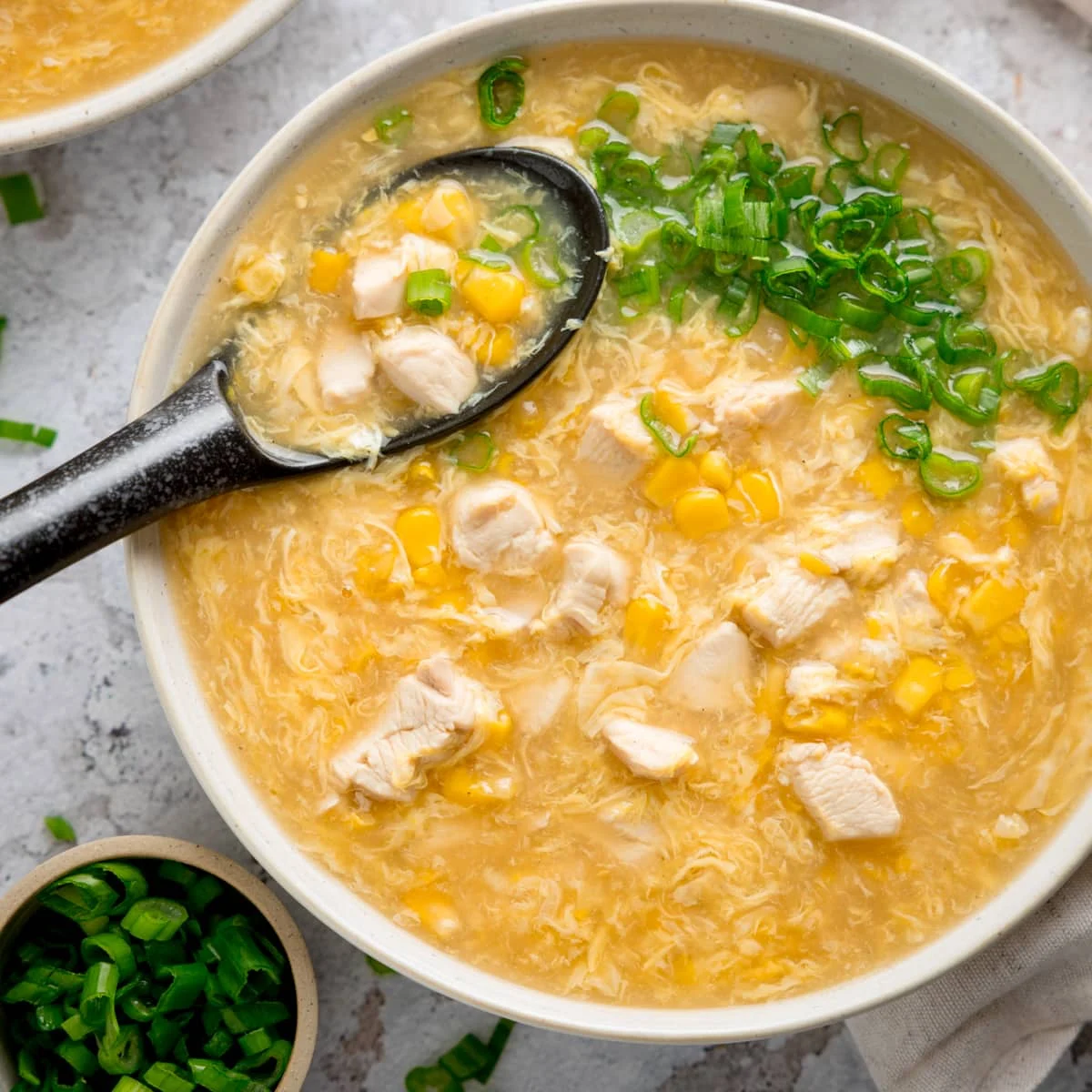 Chicken and Sweet Corn Soup Recipe