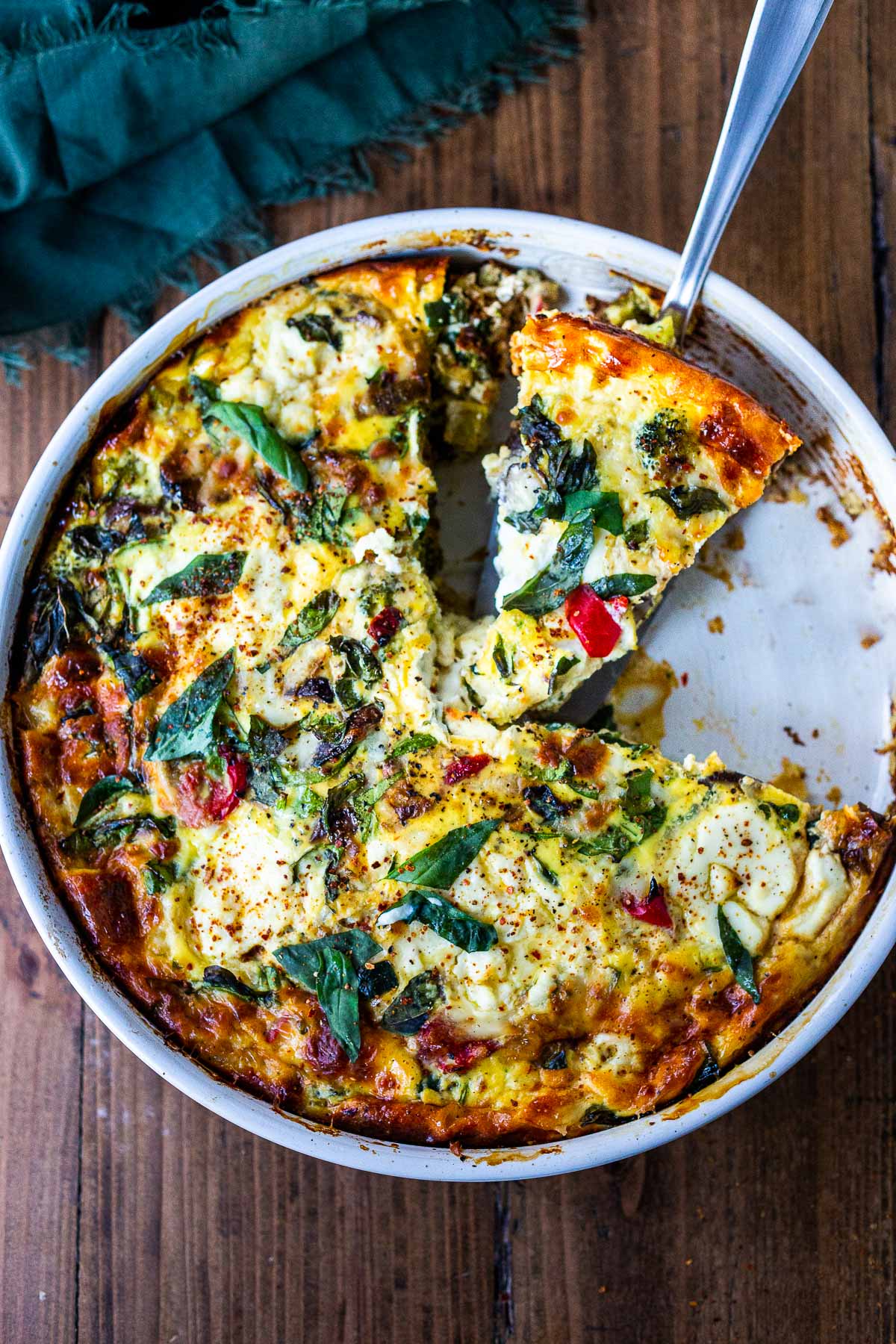 Easy Oven-Baked Frittata Recipe