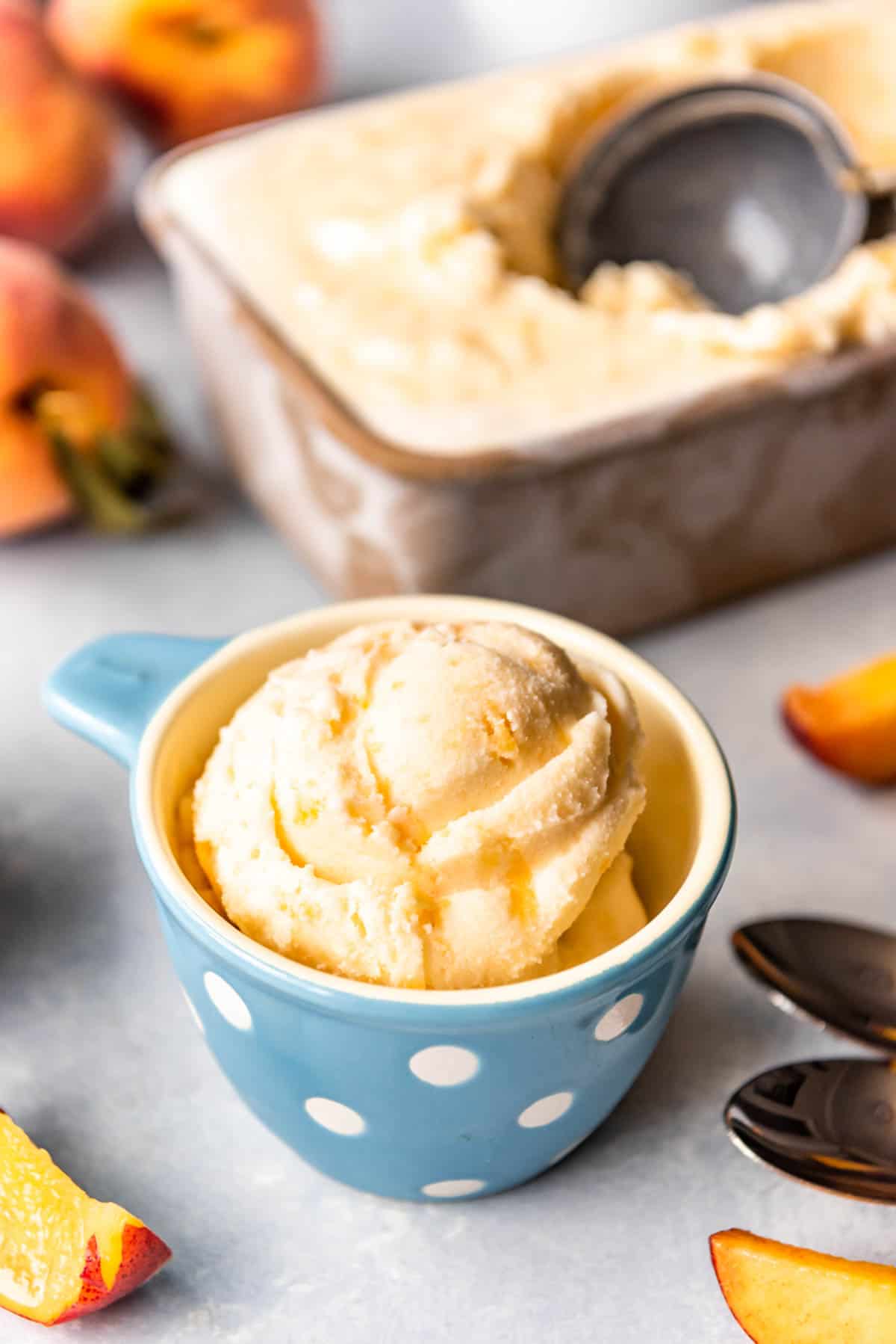 Peach Ice Cream