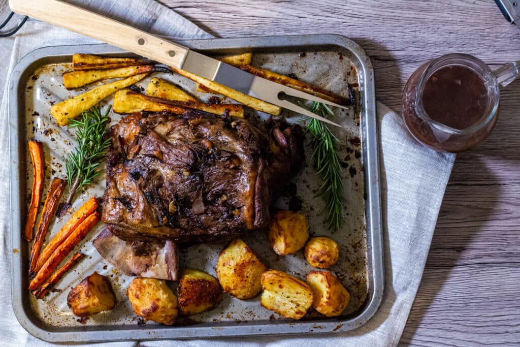 Slow-Cooker Roast Lamb