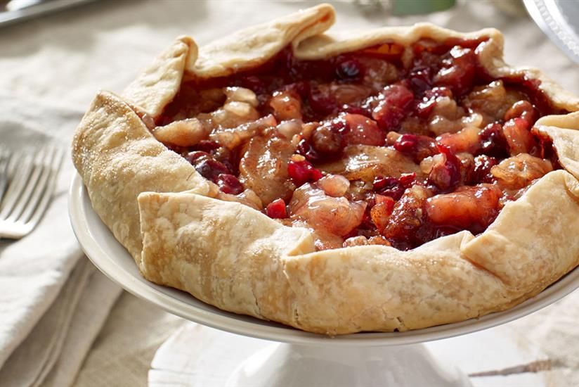 Rustic Cranberry Tarts