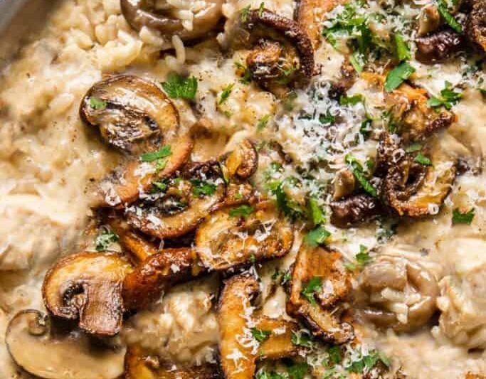 45-Minute Ultimate Creamy Chicken and Mushroom Risotto Recipe: Unlock Irresistible Italian Comfort at Home