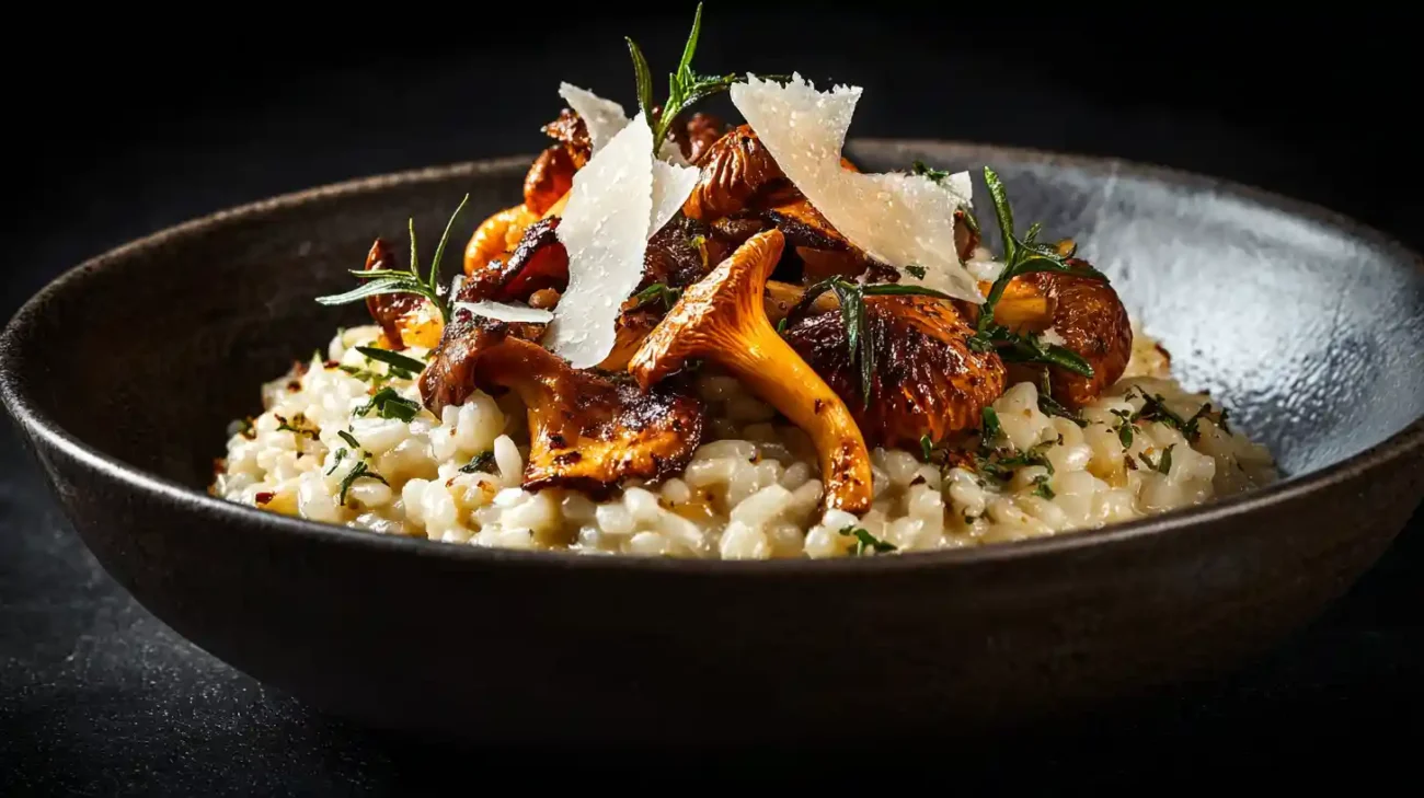 Creamy Mushroom Risotto Recipe