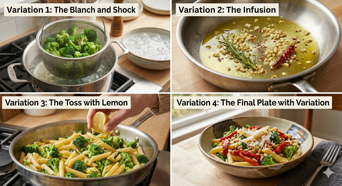 Broccoli and Garlic Pasta