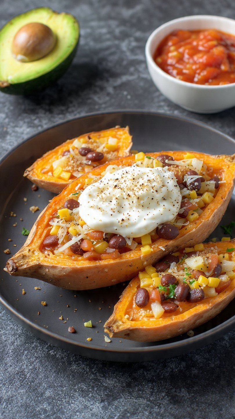 Why Mexican Stuffed Sweet Potatoes Are So Popular in the U.S.